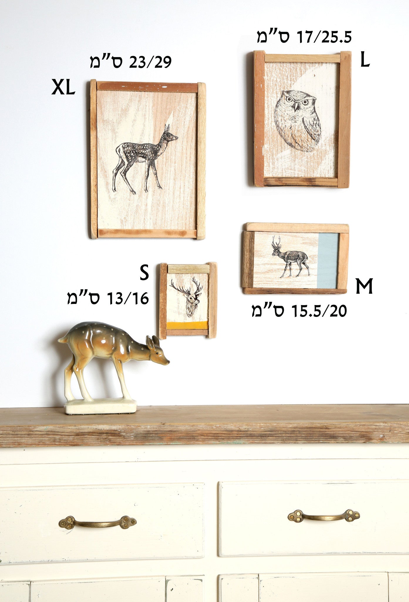 קולאז' חיות יער